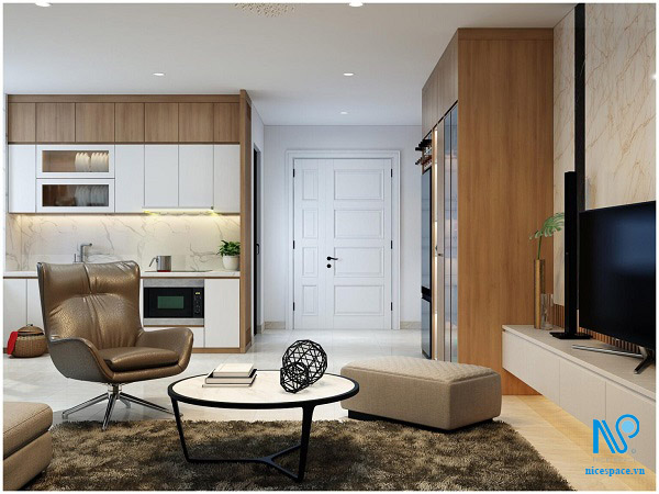 thiết kế nội thất phòng khách chung cư trọn gói
